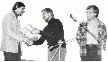 А. Подгайный, В. Забашта, Л. Семаков фестиваль "Большой Донбасс" Святогорск 1980