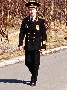 64-я годовщина Победы, 9 Мая 2009 года.
Капитан 3 ранга Д.Зверев