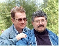 Борис Вайханский и Борис Бурда. Фестиваль "Культурная эволюция" (Бобруйск) 6 сентября 2009 года