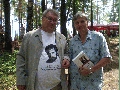 На 5-м Фестивале "Свой Остров" в г.Новосибирске: Анатолий Олейников(г.Новосибирск) и Иван Мазаев(г.Кемерово).