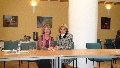 Деловая встреча с эстонскими предпринимателями. Лариса Ивлиева (слева).