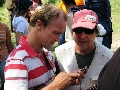 Фестиваль "Большая бард-рыбалка" в Могилёве (июль, 2011).
Нежевец Алексей, Гамаюнов Сергей.