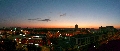 Москва, закат над спальным районом Орехово-Борисово.