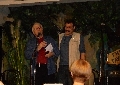А. Мирзаян и М Кочетков  на вечере в честь юбилея Александра Мирзояна в бард-клубе "Гнездо глухаря" 23 сент 2015г