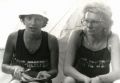 Грушинский- 4-7 июля 1991-
Татьяна Сырчина и Ирина Скорик (Петербург)