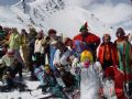 Владимир Городзейский. Непременная часть фестиваля "Приэльбрусье-2004"- горнолыжный карнавал на горе Чегет.