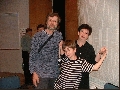 Вероника Долина с сыном Матвееем и Игорь Улогов, г.Бат-Ям (Израиль)